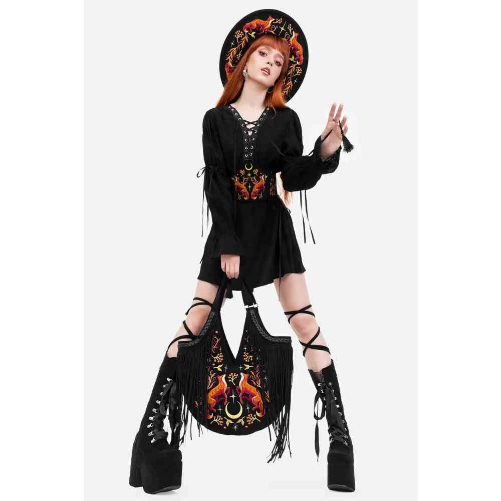 Restyle - Lunar Grove Sac d'épaule - Noir